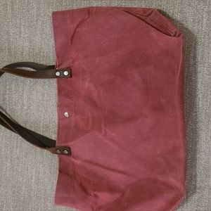 Waxed Canvas XL tote